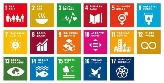 Sustainable Development Goals　17のゴール
